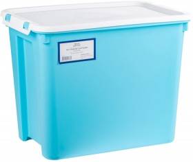 House-Home-Coloured-Storage-Containers-30-Litre-Blue on sale