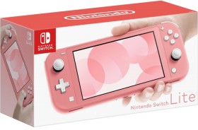 Nintendo-Switch-Lite-Coral on sale