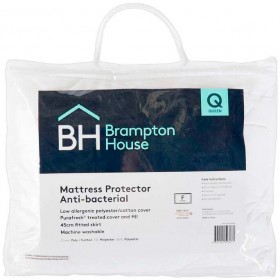 30-off-Brampton-House-Anti-Bacterial-Fitted-Mattress-Protector on sale