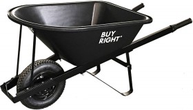 Buy-Right-Poly-Tray-Wheelbarrow-100L on sale
