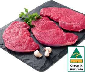 Australian-Beef-BBQ-Round-Steak on sale