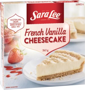 Sara-Lee-Cake-Cheesecake-Danish-Bavarian-or-Pudding-350-475g-Selected-Varieties on sale