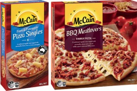McCain-Pizza-Singles-or-Family-400-500g-Selected-Varieties on sale