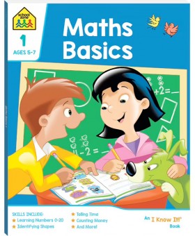 School-Zone-I-Know-It-Workbook-Maths-Basics on sale