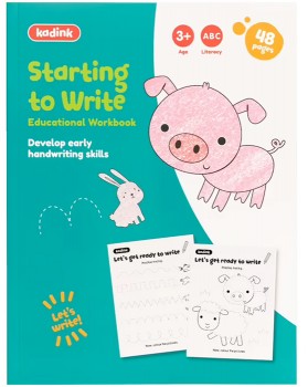 Kadink-Workbook-Starting-to-Write on sale
