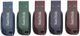 SanDisk-5-Pack-16GB-Cruzer-Blade-USB-Flash-Drives on sale