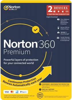 Norton-360-Premium-Security-100GB-2-Devices-1-Year-Subscription on sale