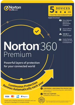 Norton-360-Premium-Security-100GB-5-Devices-1-Year-Subscription on sale