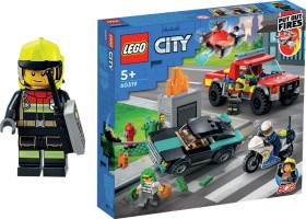 NEW-LEGO-City-Fire-Rescue-Police-Chase-60319 on sale