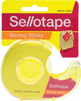 Sellotape-Sticky-Tape-18mmx25m-with-Dispenser-1-Pack on sale