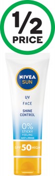 Nivea-Shine-Control-Face-Sunscreen-Lotion-SPF50-50ml on sale
