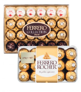Ferrero-Rocher-30-Pack-375g-or-Collection-Chocolate-Gift-Box-24-Pack-269g on sale