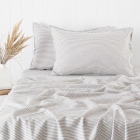 Stripe-Linen-Cotton-Sheet-Set-by-Habitat on sale