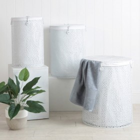 Mosaic-White-Hamper-by-MUSE on sale