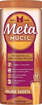 Metamucil-Orange-Smooth-48-Doses-283g on sale