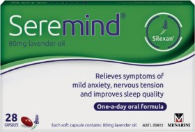 Seremind-Lavender-Oil-28-Capsules on sale
