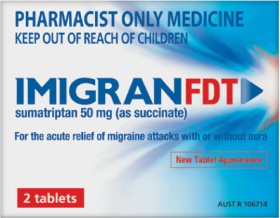 Imigran-FDT-50mg-2-Tablets on sale