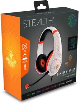 Stealth-Gaming-Headset-Metallic-Abstract-Orange on sale