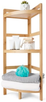 Bamboo-3-Tier-Corner-Shelf on sale