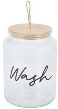 44L-Glass-Wash-Jar-with-Bamboo-Lid on sale