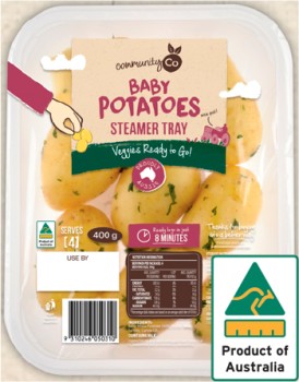 Community-Co-Baby-Potatoes-with-Herb-Butter-400g on sale