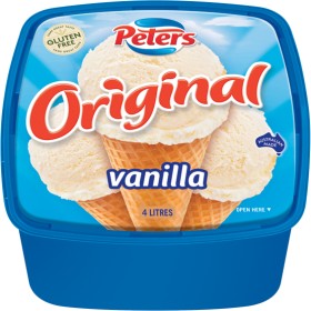 Peters-Original-Ice-Cream-4-Litre-Selected-Varieties on sale