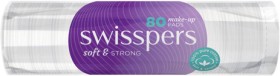 Swisspers-Make-up-Pads-80-Pack on sale