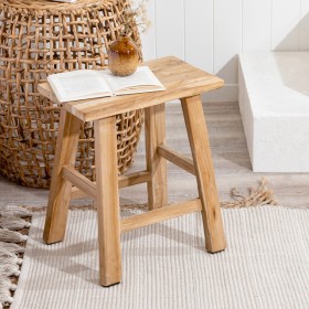 Ward-Recycled-Teak-Stool-by-MUSE on sale