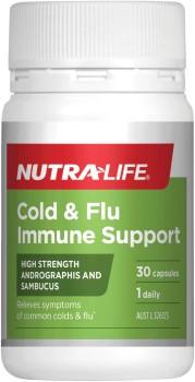 Nutralife-Cold-Flu-Immune-Support-30-Capsules on sale