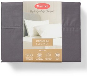 Tontine-Cotton-Rich-Sheet-Set-QB-1200TC-Dark-Pewter on sale