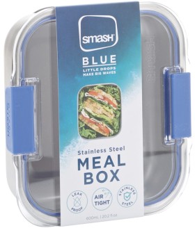 Smash-Blue-Stainless-Steel-Meal-Box on sale