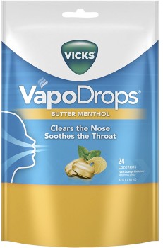 Vicks-VapoDrops-Butter-Menthol-Lozenges-24-Pack on sale