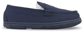 Grosby-Mens-Slippers-Navy on sale