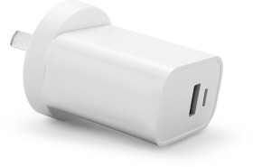 Laser-ChargeCore-USB-C-30W-Dual-PD-Wall-Charger-White on sale