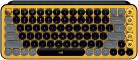 Logitech-Pop-Keys-Wireless-Keyboard-Blast-Yellow on sale