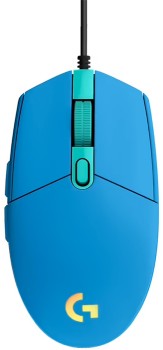 Logitech-Lightsync-Gaming-Mouse-G203-Blue on sale