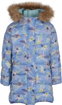 Cape-Kids-Floral-Printed-Long-Line-Puffer-Jacket on sale