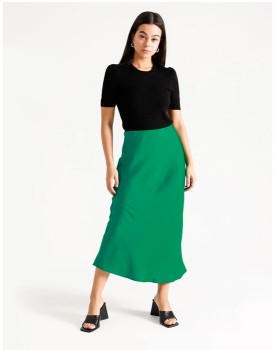 Tokito-Satin-Slip-Skirt on sale