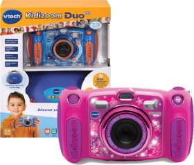 VTech-KidiZoom-Camera-Duo-50-Blue-or-Pink-with-Carry-Case on sale