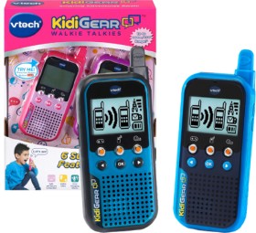 VTech-2-Pack-KidiGear-Walkie-Talkies-Blue-or-Pink on sale