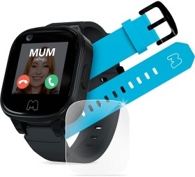 Moochies-Connect-4G-Kids-Smartwatch-Black-Bundle on sale