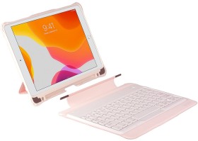 Laser-iPad-102-Inch-Wireless-Keyboard-Pink on sale