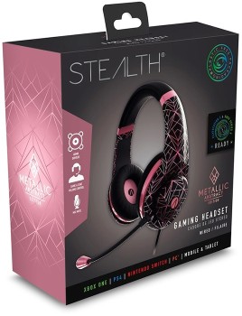 Stealth-Metallic-Abstract-Gaming-Headset-Rose-Gold on sale
