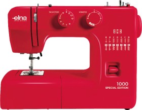 ELNA-1000-Ruby-Red-Sewing-Machine on sale
