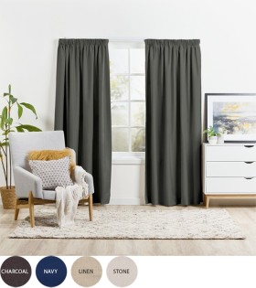 Turner-Thermal-Pencil-Pleat-Curtain on sale
