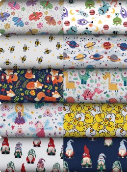 NEW-All-Print-Poly-Cotton on sale