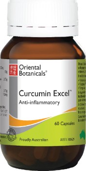Oriental-Botanicals-Curcumin-Excel-60-Caps on sale