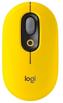 Logitech-Pop-Wireless-Mouse-Yellow on sale