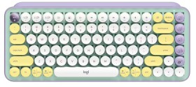 Logitech-Pop-Keys-Wireless-Mechanical-Keyboard-Daydream-Mint on sale