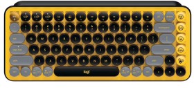 Logitech-Pop-Keys-Wireless-Mechanical-Keyboard-Blast-Yellow on sale